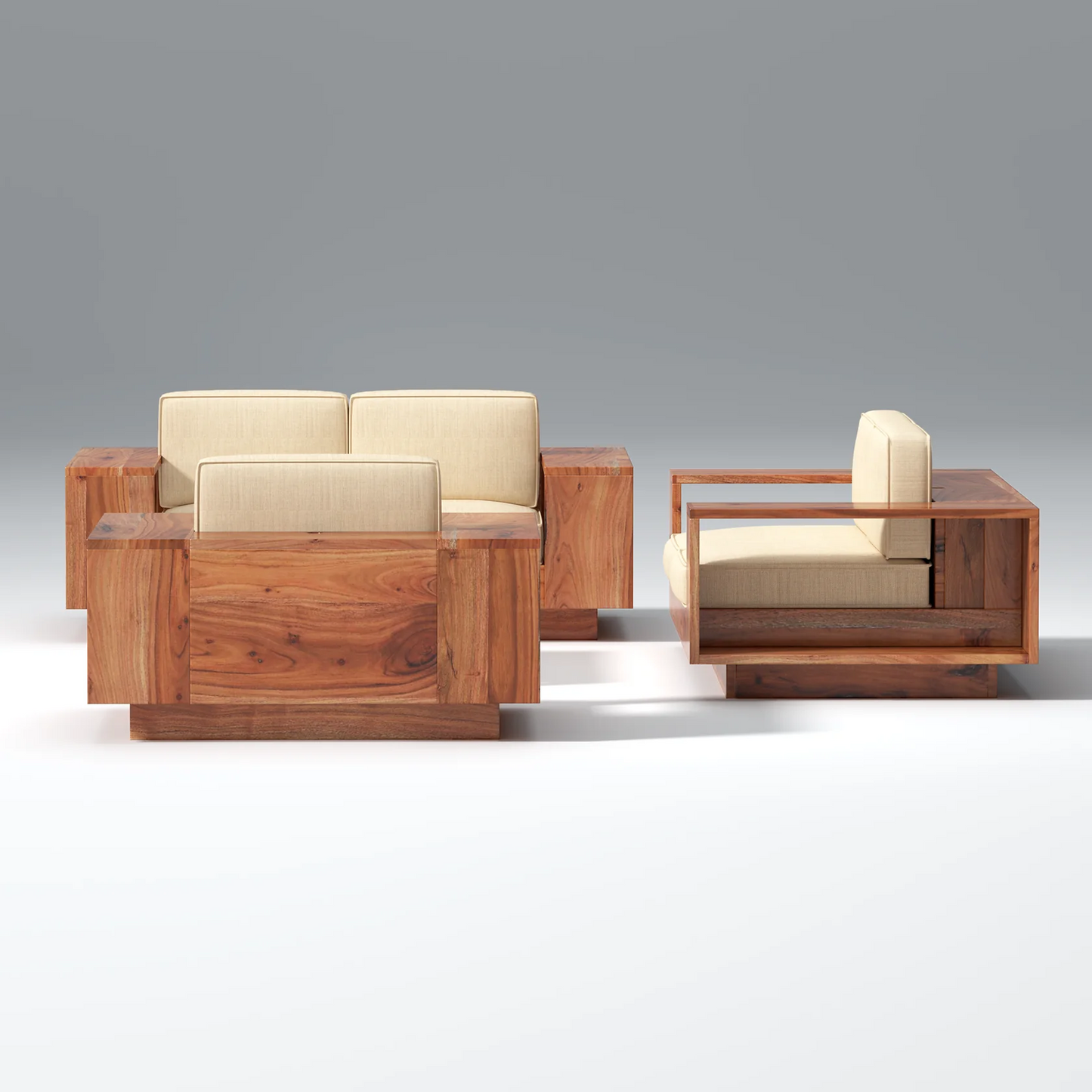 Serenerest Sofa Set with Coffee Table