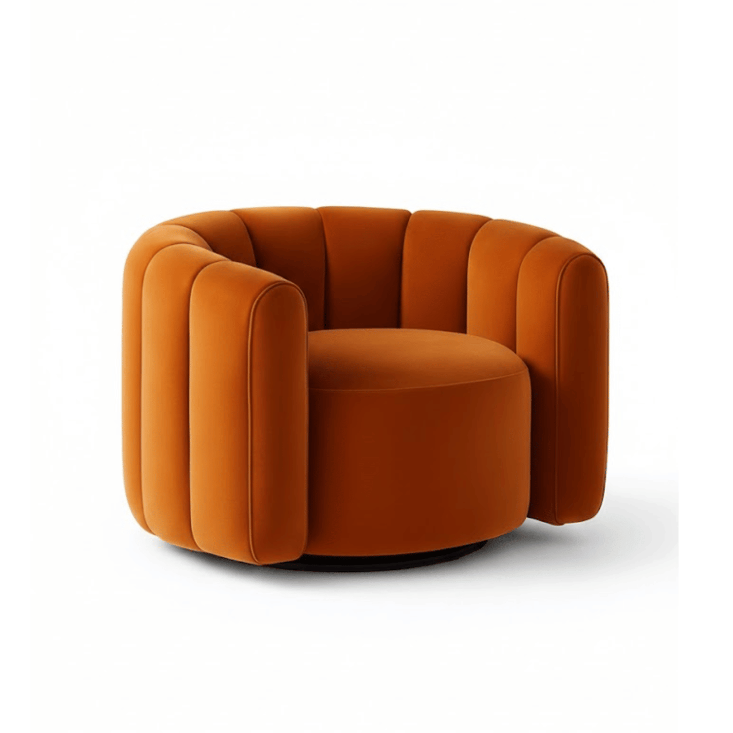 Amber Halo Swivel Lounge Chair