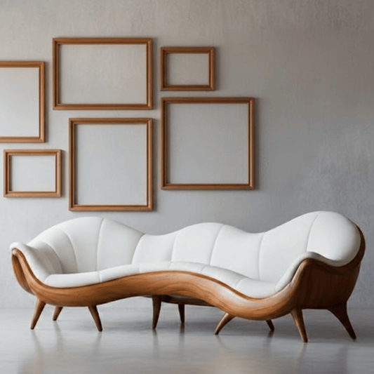 Aurelio Wave Sculpted Sofa