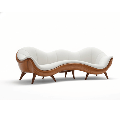 Aurelio Wave Sculpted Sofa