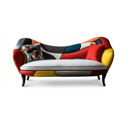 Chromatique Epoque Artistic Patchwork Sofa