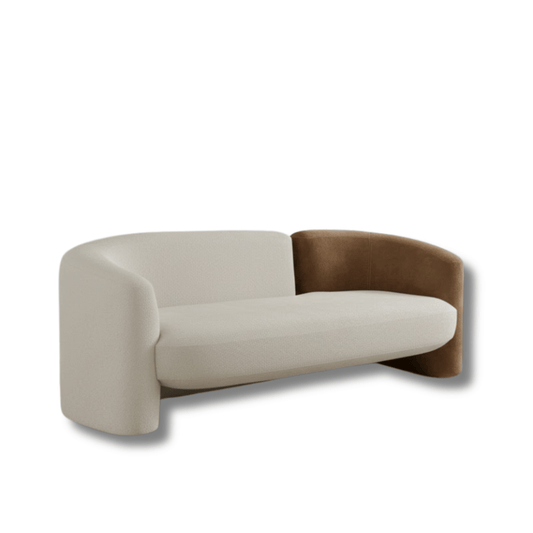 Dual Curve Contemporary Designer Sofa