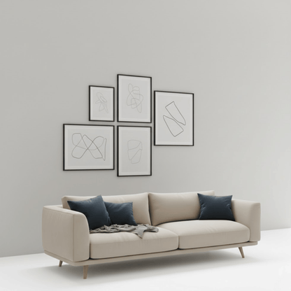 Nordic Aura 3- Seater Premium Sofa