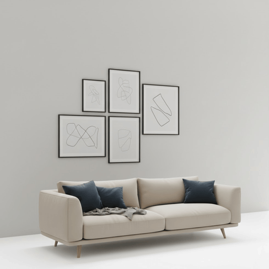 Nordic Aura 3- Seater Premium Sofa