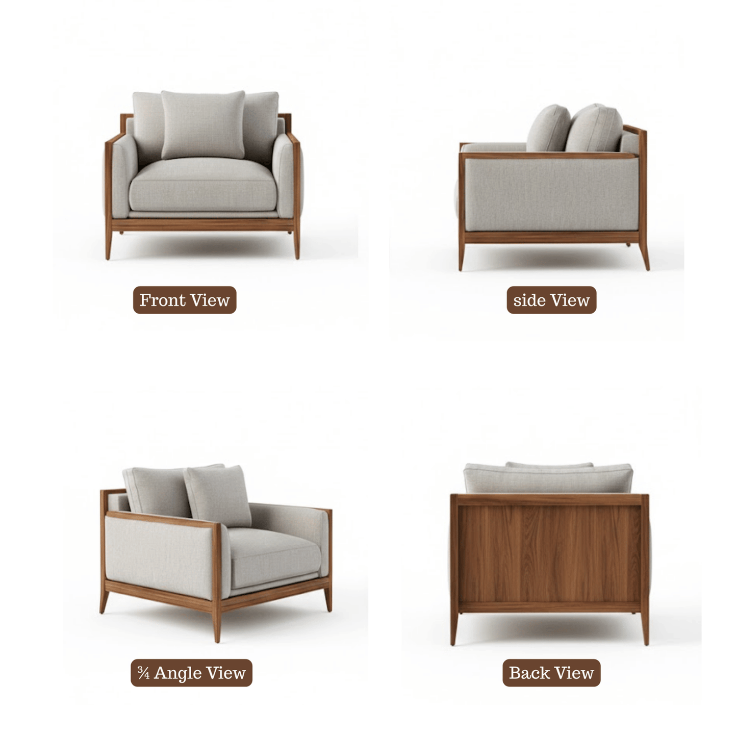 Oak Haven Premium Lounge Chair