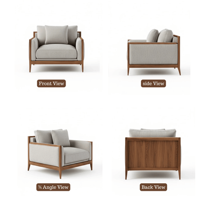 Oak Haven Premium Lounge Chair