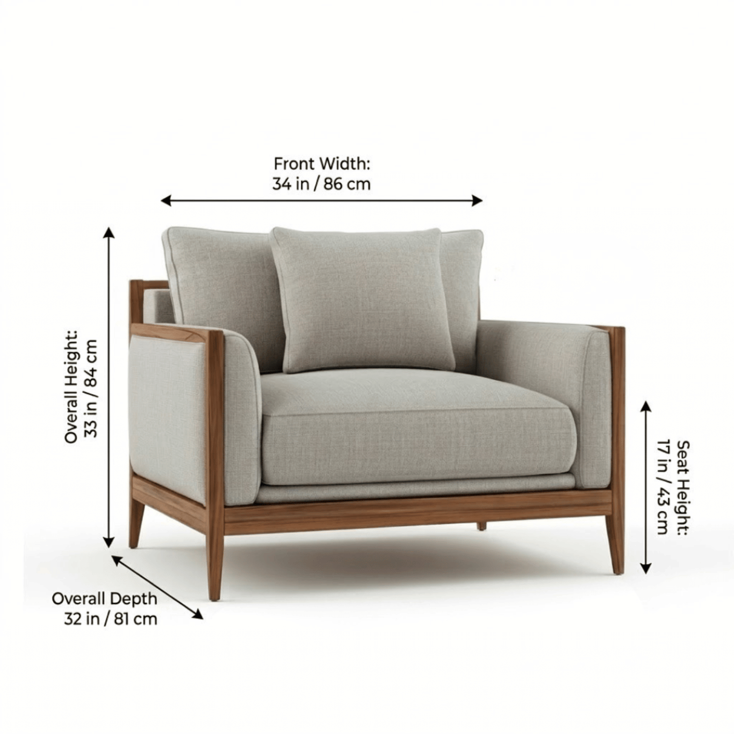 Oak Haven Premium Lounge Chair