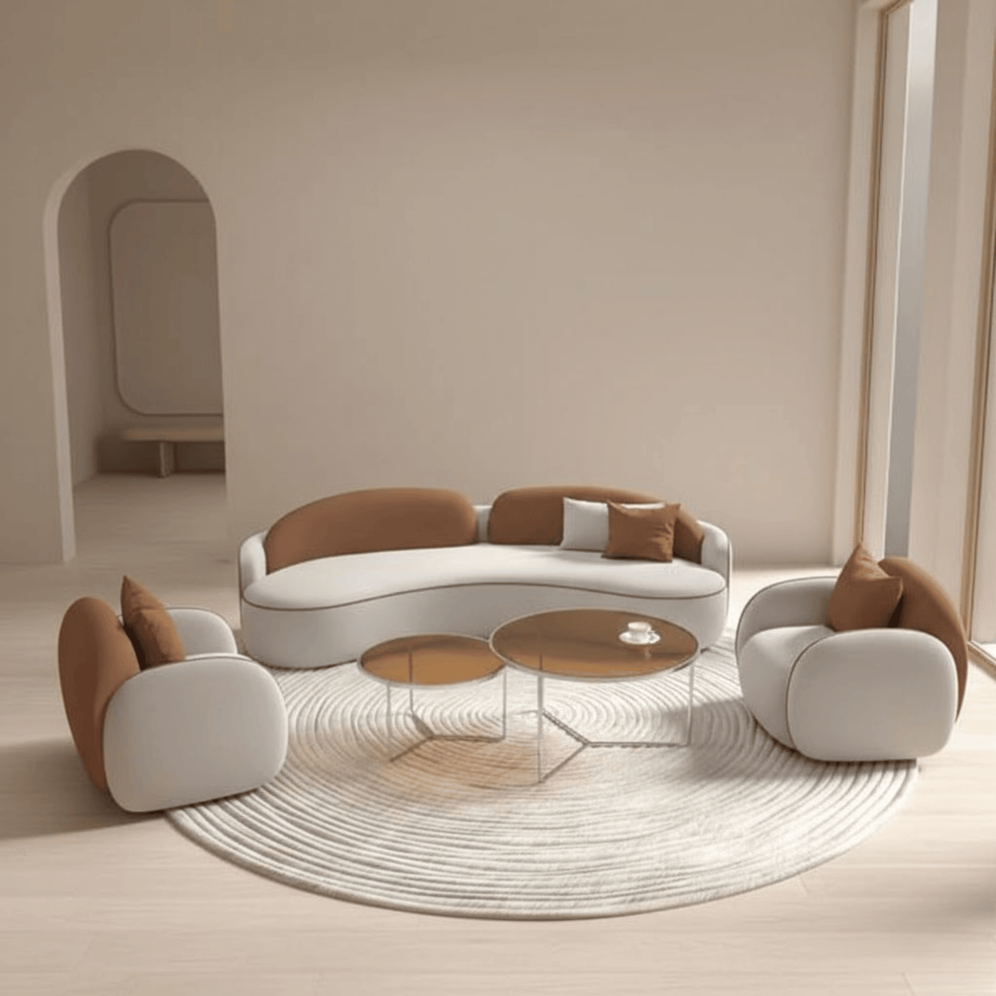 Serpentina Crest Luxury Statement Sofa