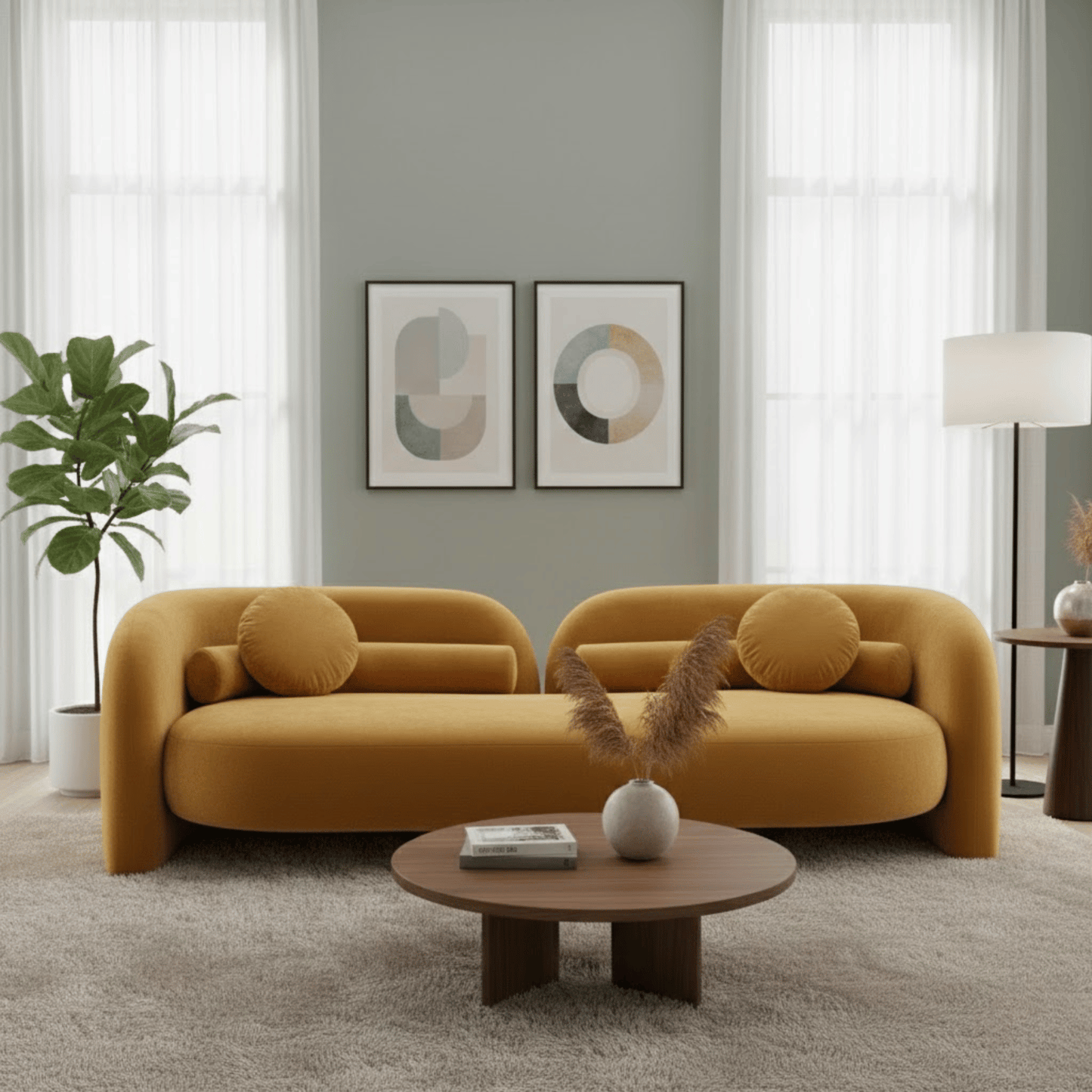 Solara Curve Lounge Sofa