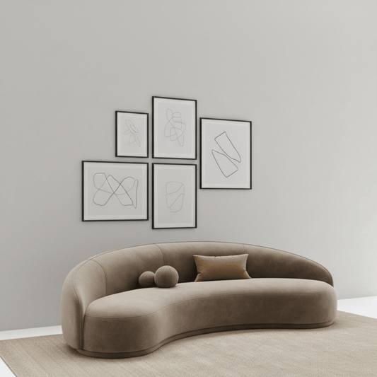 Velora Curve Premium Designer Sofa